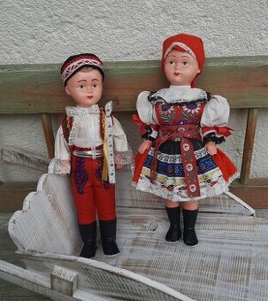 Retro bábiky v kroji