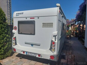 Obytný príves KNAUS 450 Sport