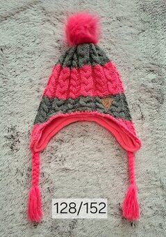 Dievčenská zimná čiapka 128/152