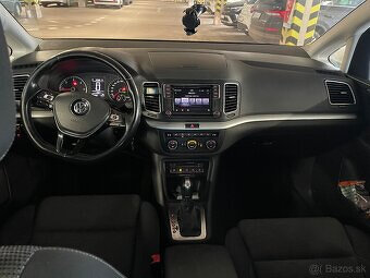 VW Sharan 2.0 TDI 135kW, AT6, 7 miest, Webasto, Ťažné zariad