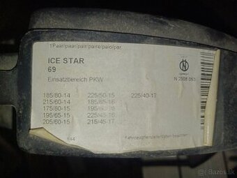 Snehové reťaze ICE STAR 69