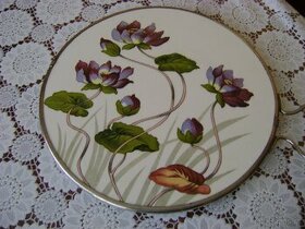 Secesná keramická tácka