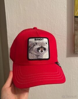 Goorin Bros, čipka/šiltovka červená