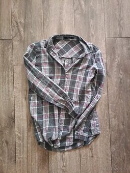 Siva karovana kosela damska