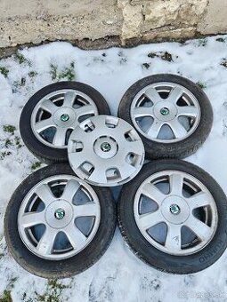 Elektróny+letné pneu 5x100 57,1mm