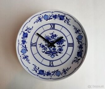 porcelánové nástenne hodiny