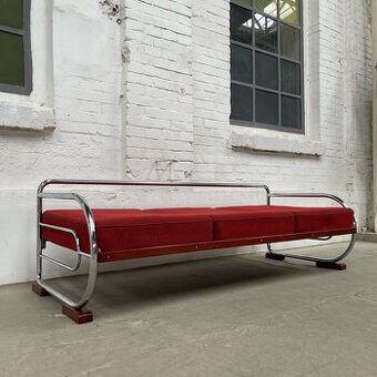 Chrómový gauč Kovona