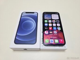 APPLE iPHONE 12 mini 64GB Black ,ZDRAVIE BATERKY 100%