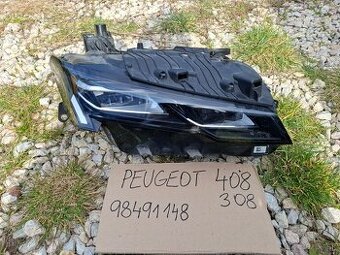 Peugeot predné svetlo.
