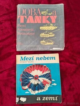Staré knihy História tankov a odborná kniha o výsadkároch