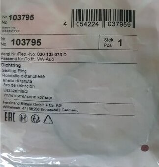 FEBI O kruzok nerozbaleny pod skrtiaca klapka