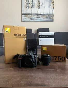 Nikon D750 + obejktívy