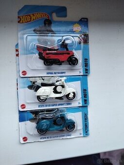 Hot wheels - motorky