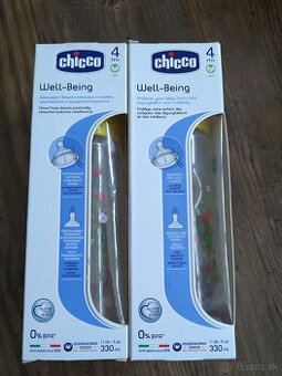 nove chicco flasky kojenecke od narovenia a 4 mesiacov