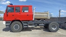 Predám Tatra 4x4Terrno E5, HASIČ červená, cisterna, 6-miest - 1