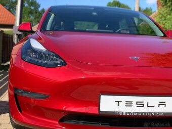 Tesla Model 3 FCL Long Range AWD (záruka 06/2029)
