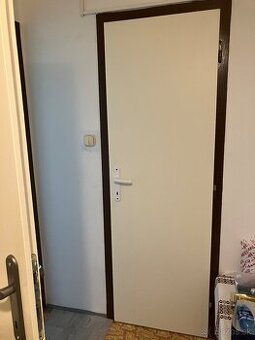 Interierove dvere 60, 70, 80 plne, s kluckou