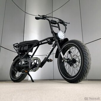 Fatbike elektrobicykel 500W/250W - 21Ah/15Ah CAIMAN Black