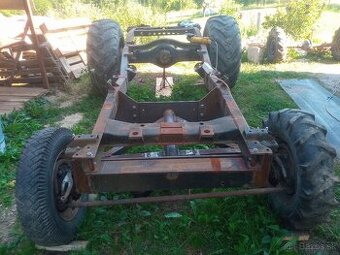 Šasy GAZ 69,predna náprava a zadná náprava IFA agro