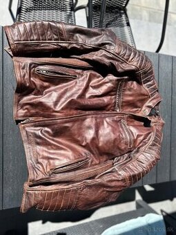 Panska kozena moto bunda Street Racer 3xl