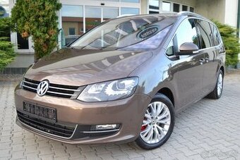 VW SHARAN 2.0 TDI HIGHLINE, PANORÁMA, 7 MIESTNE, NAVI, R17