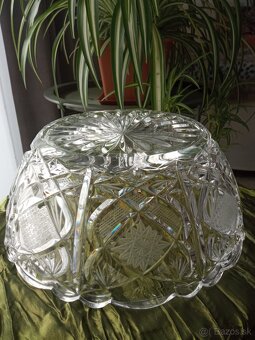 Krištáľová misa 1970, Bohemia crystal