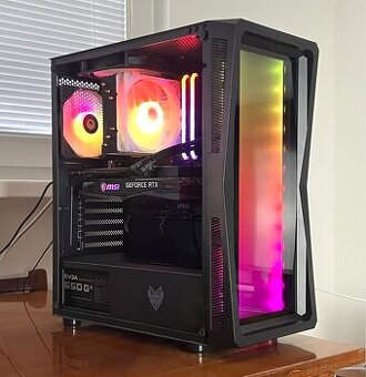 HERNÝ PC- Rtx 3060ti/ Ryzen 5 3600/ 1tb Ssd/ 16gb ram