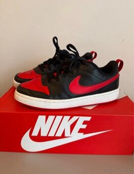 Nike Court Borough Low – čierno-červené