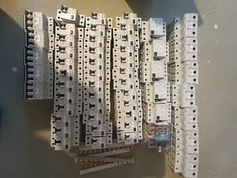 Siemens prúdové chrániče, kombinované ističe,odpájače, lišty