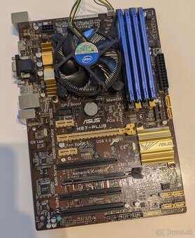 Asus H87-PLUS + i7 4771 + 16GB DDR3