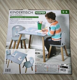 Detský stolík so stoličkami Kesper