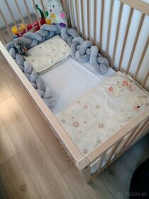 Detska postielka postel + matrac - 1