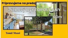 Pripravujeme do ponuky  2i byt Topoľčany-Tovarníky 63m2...