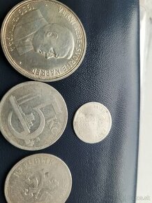 Predám vymením strieborne mince jedna je franz josef 1871