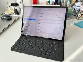 iPad Pro, 2018, 11" 256gb +smart keyboard +apple pencil 2
