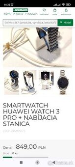 Nabíjacia stanica Huawei watch 3 - 1