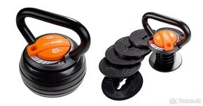Nastaviteľný železný KETTLEBELL GymBeam 3 - 18 kg - NOVÝ