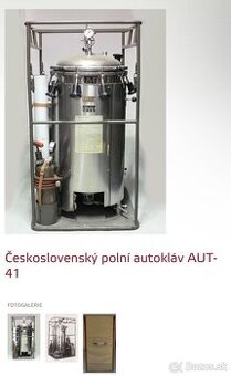 Československý Autoklav AUT-41 / Karbón