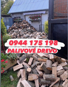 Naštiepane palivove drevo