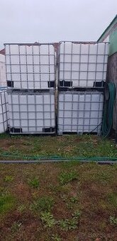 Ibc nádrž voda septik bidon kôš 1000l nádrž redukcia kubik