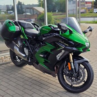 Kawasaki H2SX - 6600 km - 200 koní - kompresor + kufre