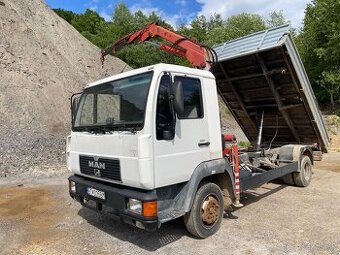 Predám Man Sklapac s hydraulickou rukou do 7,5t