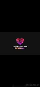 Vstupenky Lovestream festival 3 dňové 6ks