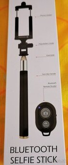 Selfie stick Swissten plus ovládač