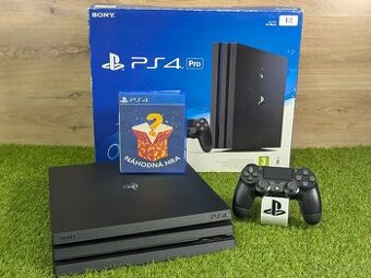 Sony Playstation 4 PRO 1TB, 1 ovládač, 1 náhodná hra