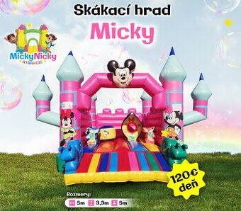 Skakaci hrad - prenájom