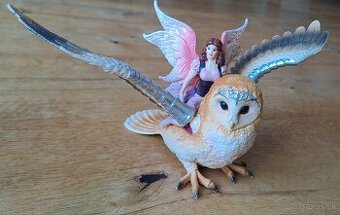 Schleich Bayala - víla na letiacej sove