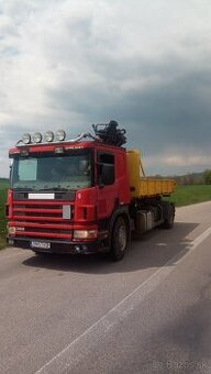 Scania hákovy kontajner s hydr.rukou