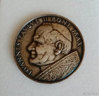 predám medailu Ján Pavol II. rok 1990