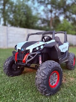 Elektrické autičko NEW RSX biele 4x4